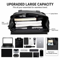 Sac à dos pour ordinateur portable 15,6 pouces, imperméable, grande capacité, décontracté pour homme