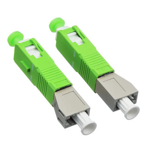 Adaptador de Fibra Óptica SC Macho a LC Hembra, Adaptador Óptico Híbrido Simplex/Dúplex - Product Image 2