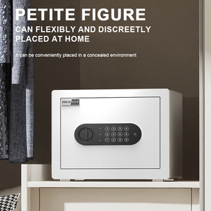 Caja Fuerte Inteligente de Acero con Cerradura Biométrica Digital Electrónica para Objetos de Valor y Dinero, Caja de Seguridad Inteligente para el Hogar - Product Image 1