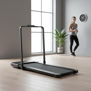 Caminadora Compacta de 2.0HP con Velocidad Ajustable de 8km/h, Monitor LCD, Caminadora para Ejercicio en Casa u Oficina con <span class=keywords><strong>Manillar</strong></span> - Product Image 2