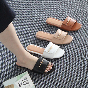 Sandales et pantoufles pour femmes, tendance, été, à bout ouvert, légères, respirantes, rétro, durables, confortables, vente en gros - Product Image 1