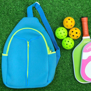 Nouveau design – Sacs à bandoulière en néoprène pour équipement de pickleball – Sacs à dos de sport pour femmes, sacs à raquettes de paddle, sacs à dos souples 50-70L pour activités de plein air - Product Image 6