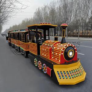 <span class=keywords><strong>Tren</strong></span> <span class=keywords><strong>Eléctrico</strong></span> Mini sin Rieles para Atracciones Turísticas y Entretenimiento Familiar en Venta - Product Image 5