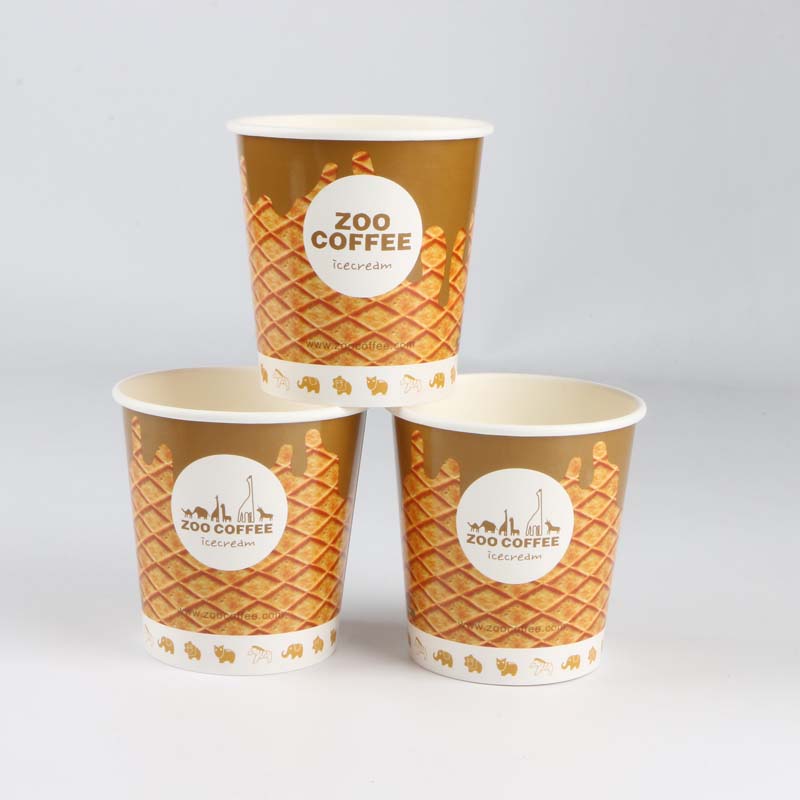Custom Logo Plastic Ice Cream Yogurt Food Packaging Storage Box Containers Cup With Lid