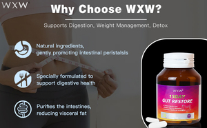 Cápsulas de Limpieza Intestinal WXW Stock de 15 Días con Hoja de Senna y Probióticos para Uso en Adultos - 30 Cápsulas/Botella - Product Image 6