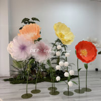 Fleurs décoratives artisanales écologiques en organza et soie pour mariages, remises de diplômes, fête des mères et autres événements