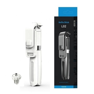 Monopié Inalámbrico 3 en 1 Portátil L02, Palo Selfie para Teléfono Móvil con Control Remoto, Superventas - Product Image 6