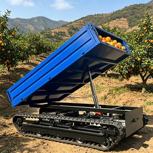Veicolo Agricolo Autonomo, Carriola Elettrica, Mini Dumper, Piccolo Dumper Cingolato, Piccolo Trasportatore Semovente - Product Image 1