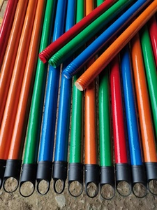 Mango recubierto de PVC de color puro <span class=keywords><strong>a</strong></span> <span class=keywords><strong>precio</strong></span> barato para fregona y escoba - Product Image 3
