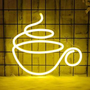 Letrero Luminoso de Neón con Texto de Café, Decoración Personalizada para <span class=keywords><strong>Ambiente</strong></span> de <span class=keywords><strong>Bar</strong></span> - Product Image 4