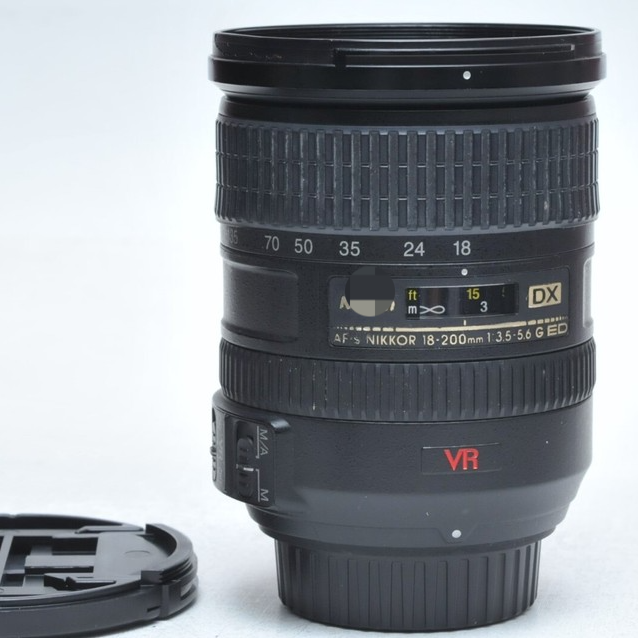 Af-s 18-200mm F/3.5-5.6g Dx Nikkor Ed Lens W/ Hb 35 Hood New Original Ready Stock Industrial Automation Pac Dedicated Plc