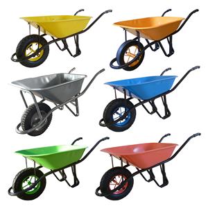 WB3806 <span class=keywords><strong>Afrique</strong></span> du Sud 13 "roue pleine fabrique brouette de jardin industrielle brouette robuste brouette de construction - Product Image 2