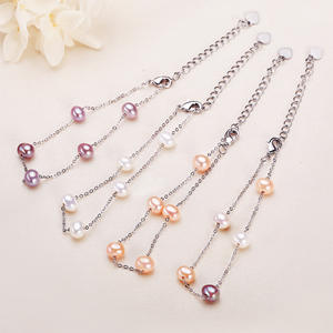 Pulsera de Perlas de Agua Dulce de Alta Gama de Zhuji, Edición Coreana, Cielo Estrellado, Hecha a Mano por una Celebridad de Internet - Product Image 1