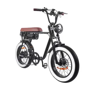 Bicicleta eléctrica de ciudad personalizada, Ebike plegable con suspensión, batería portátil, Oem, almacén de la UE