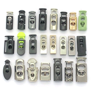 Metal <strong>Draw</strong> Stopper Metal <strong>Locks</strong> Custom Bungee Adjustable Spring Cord <strong>Lock</strong> for Shoes Pants Bags Adjustment - Product Image 2