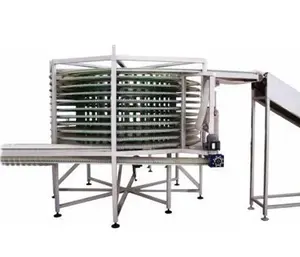 Otomatik pişirme makinesi ekmek soğutma kulesi/dondurulmuş gıda soğutma kulesi/spiral soğutma kulesi