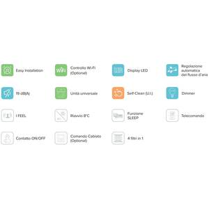 Hisense Trial Split Inverter Climatiseur NOUVELLE série COMFORT 7 + 12 + 18 avec 3AMW62U4RFA R-32 Wi-Fi en option 7000 + 12000 + 18000 - Product Image 5
