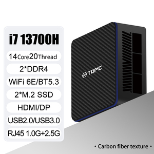 Mini <span class=keywords><strong>PC</strong></span> de venta directa de fábrica TOPC, Mini <span class=keywords><strong>PC</strong></span> de escritorio, 2xLAN, 2xDDR4, 2xNVMe, WiFi6E, BT5.2 - Product Image 4