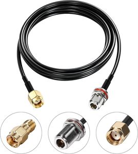Wasserdichte 5,8dBi Meshtastic <span class=keywords><strong>LoRa</strong></span> 915MHz Glasfaser-Antenne 20Ft Verlängerungskabel <span class=keywords><strong>Heltec</strong></span> V3/V4 LORA32 für Modulplatinen - Product Image 5