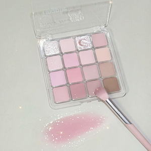 Nueva <span class=keywords><strong>Paleta</strong></span> <span class=keywords><strong>de</strong></span> Sombras <span class=keywords><strong>de</strong></span> Ojos en Tonos Rosa y Marrón, Sombras <span class=keywords><strong>de</strong></span> Ojos Azules Satinadas Luminosas, <span class=keywords><strong>Paleta</strong></span> <span class=keywords><strong>de</strong></span> Rubores Mate Perlados con Lentejuelas - Product Image 4