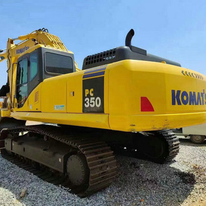 Excavadora usada Komatsu original de estado similar a la nueva, excavadora grande PC350 PC300, PC350, 35T, de segunda mano, excavadoras grandes, de segunda mano, PC300, PC350, PC300 - Product Image 3
