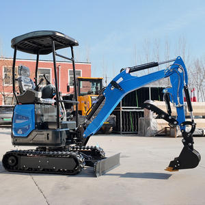 Mini-excavatrice <span class=keywords><strong>la</strong></span> plus vendue pour travaux municipaux et de jardinage, <span class=keywords><strong>à</strong></span> rotation zéro, tout-terrain, sur chenilles, moteur diesel, machine compacte - Product Image 5