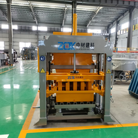 Machine économique automatique de fabrication de briques creuses et pleines en béton pour la construction, certifiée ISO9001