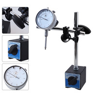 Nuevo mejor juego de base magnética de ajuste fino soporte de reloj magnético y un indicador de esfera de 10mm se utiliza para la indicación, juego de dos piezas