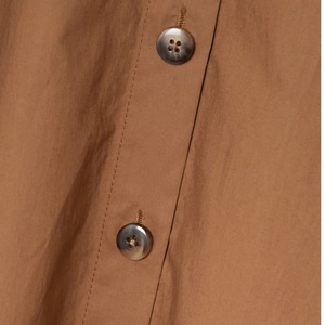 Robe <span class=keywords><strong>tunique</strong></span> à manches longues pour femmes en gros personnalisée, robe élégante à manches bouffantes, chemise décontractée, robe midi pour femmes - Product Image 6