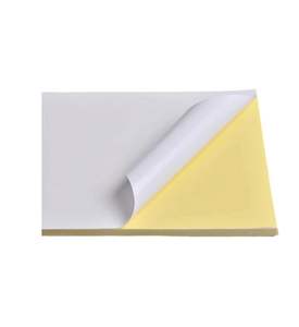 210mm x 297mm materiale di copertura stampabile bianco adesivo opaco 100 fogli foglio pieno stampa a getto d'inchiostro adesivi A4 <span class=keywords><strong>carta</strong></span> da scrittura - Product Image 5