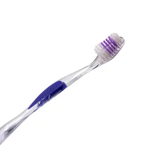 JSM15268 Home Use Soft Nylon Bristles Adult Teeth brushes with PS/PETG Handle OEM Packaging