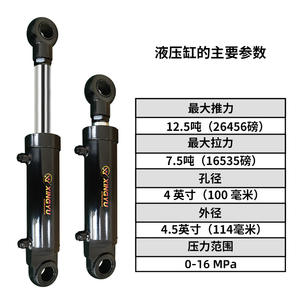 ผู้ผลิตจำหน่ายโดยตรง กระบอกไฮดรอลิกแบบสองทิศทาง รุ่น HSG ขนาด 12 ตัน สำหรับรถยกและเครน  กระบอกไฮดรอลิกสำหรับขาย - Product Image 3