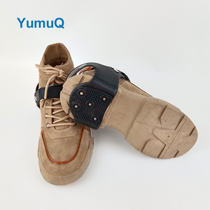 YumuQ 5 dents <span class=keywords><strong>Glacier</strong></span> Reflection Anti-dérapant TPE Camping Hiver Glace Crampons Spike Sécurité Snow Grip Chaussures - Product Image 5