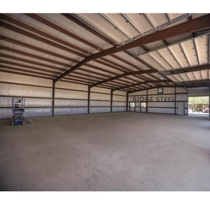 1000sqm 25x40m giá rẻ với cửa cuốn kho vải và dệt kho kho nhà thép cấu trúc - Product Image 3