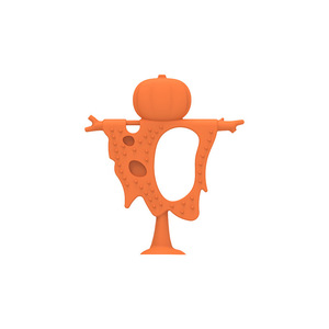 Mordedor de Silicona para Bebé, Diseño de Calabaza Monstruo, Juguete de Dentición Suave Unisex de 0 a 24 Meses - Product Image 5