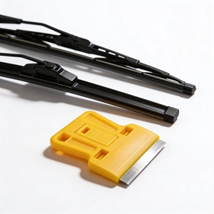 Outil d'installation de film teinté, mini <span class=keywords><strong>grattoir</strong></span> <span class=keywords><strong>à</strong></span> lame de rasoir avec manche en plastique, outil de retrait d'autocollants, mini <span class=keywords><strong>grattoir</strong></span> pratique - Product Image 4