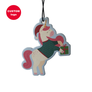 Custom Animal-Shaped Paper Hanging <strong>Air</strong> <strong>Freshener</strong>, Unicorn, <strong>Dolphin</strong> - Product Image 2