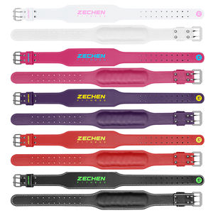 Cintura di Supporto Lombare Zechen per Fitness, Powerlifting <span class=keywords><strong>e</strong></span> Sollevamento Pesi, Cintura in Pelle Resistente per Allenamento <span class=keywords><strong>e</strong></span> Potenziamento Muscolare - Product Image 4