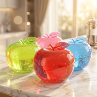 Stressverlichtende fidget toy TPR knijp kokosolie stressbal roze groene vaseline appel met fruit squishy