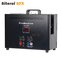 Machine à flammes SITERUI Sfx, nouveau modèle à 5 têtes, canon à feu puissant, DMX, sûr pour les activités sur scène en extérieur, DJ