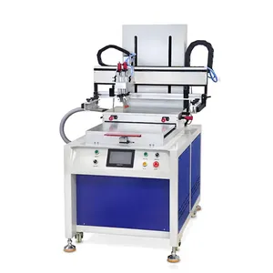 Semi-automatic Plane Product Screen Printing Machine Paper Cards Screen Printer For Business Card Clothes Paper Bags Yoga Mat