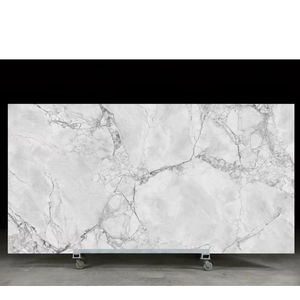 Losa de Cuarzo con Patrón Calacatta Montreal y Mármol Artificial Impreso en 3D Cortado a Medida, Duradero y Elegante para Encimeras - Product Image 5