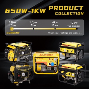 LINGBEN 950B 650w-800w Generator Bensin Kecil Portabel Cadangan Darurat Generator Bensin Cadangan Darurat Rumah - Product Image 6