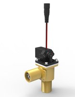 Vanne de chasse d'eau intégrée dissimulée pour urinoir, faible volume, débit élevé, commande manuelle en cas de panne de courant
