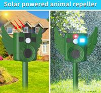 Répulsif électronique solaire à son et lumière