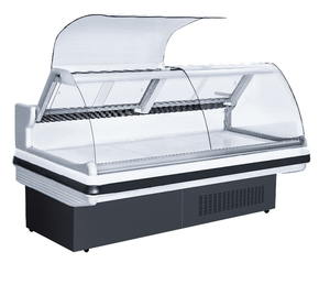XUECUN/SNOW VILLAGE-Refrigerador de supermercado de descongelación automática con control digital de 3 puertas y temperatura única comercial, de una sola puerta, a prueba de agua - Product Image 1