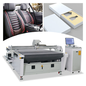 CNC vải tự động vải dệt may máy tính điều khiển máy cắt dao động máy cắt - Product Image 1