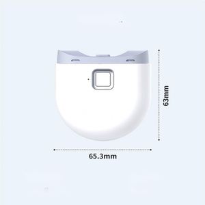 เครื่องตัดเล็บไฟฟ้าอัตโนมัติอัจฉริยะ ชาร์จด้วย Type-C แบบสองในหนึ่งเดียว ตัดแต่งและขัดเงาพร้อมไฟ LED พกพาสะดวก - Product Image 4