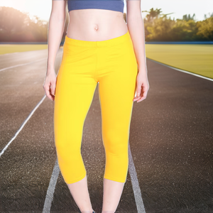 Women's Color Full Length Leggings Spandex <b>Thin</b> Lightweight High Waisted <b>Tight</b> Running Stretchy Quick Dry Breathable - Product Image 2