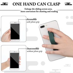 Silicone Phone Hand Band Holder Flexible Universal Ring Holder Push Pull Grip Stand Phone <strong>Finger</strong> <strong>Strap</strong> for Iphonexs Smartphone - Product Image 5